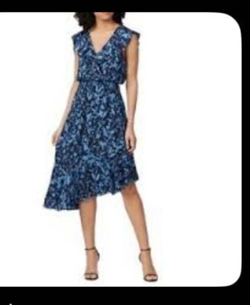 Parker Faux Wrap 100%‎ Silk Dress MARP $398 size L